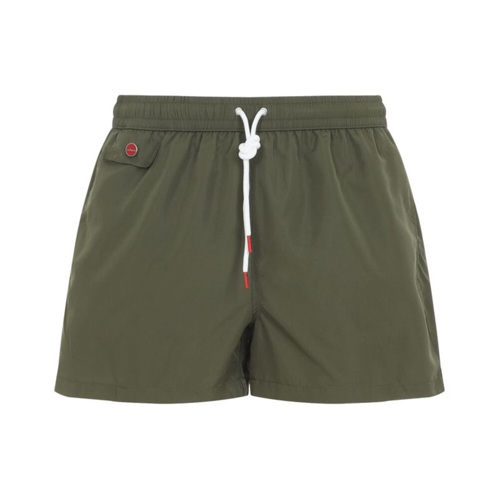 Kiton Polyester Swim Shorts Men